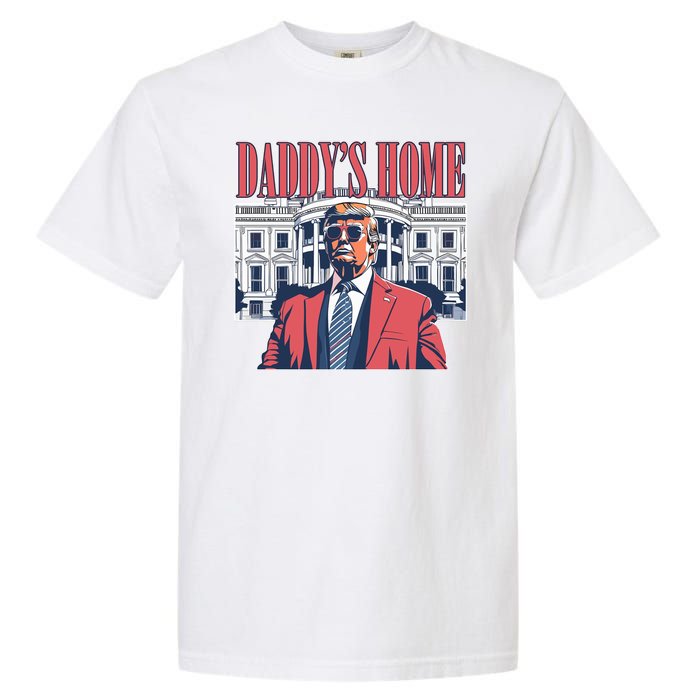 Donald Trump Daddys Home White House Garment-Dyed Heavyweight T-Shirt