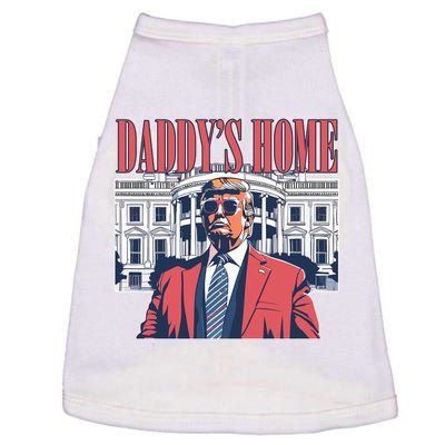 Donald Trump Daddys Home White House Doggie Tank