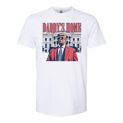 Donald Trump Daddys Home White House Softstyle CVC T-Shirt