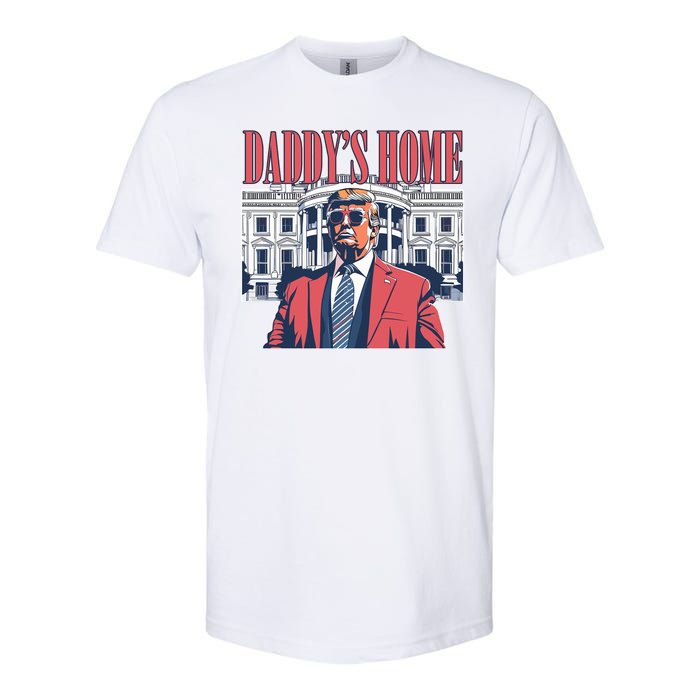 Donald Trump Daddys Home White House Softstyle CVC T-Shirt