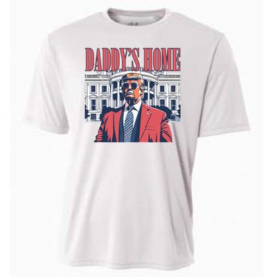 Donald Trump Daddys Home White House Cooling Performance Crew T-Shirt