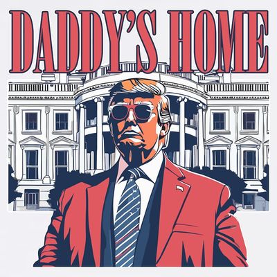 Donald Trump Daddys Home White House T-Shirt
