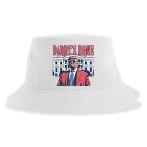 Donald Trump Daddys Home White House Sustainable Bucket Hat