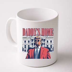 Donald Trump Daddys Home White House Coffee Mug