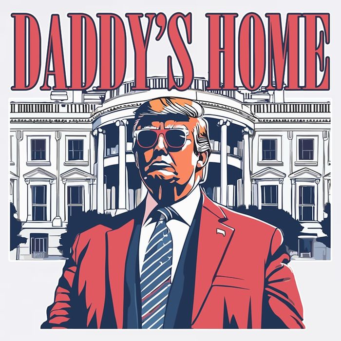 Donald Trump Daddys Home White House Mug