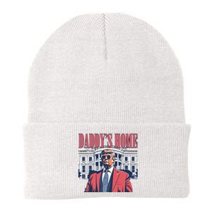 Donald Trump Daddys Home White House Knit Cap Winter Beanie