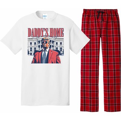 Donald Trump Daddys Home White House Pajama Set