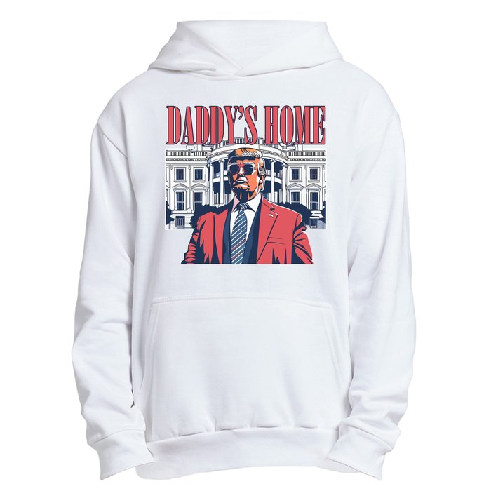 Donald Trump Daddys Home White House Urban Pullover Hoodie