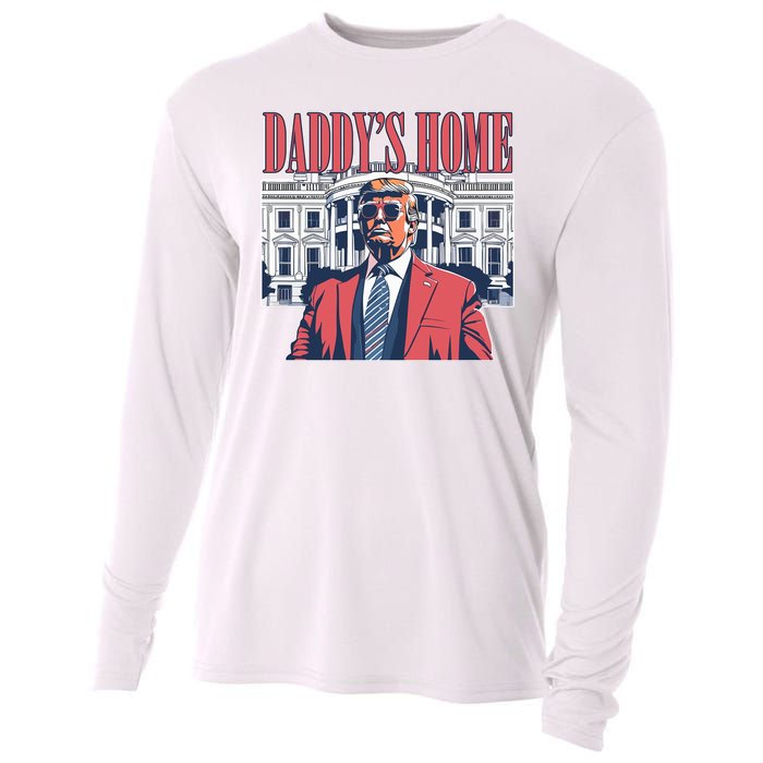 Donald Trump Daddys Home White House Cooling Performance Long Sleeve Crew