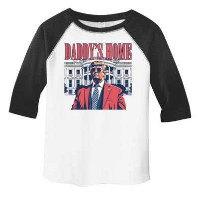 Donald Trump Daddys Home White House Toddler Fine Jersey T-Shirt