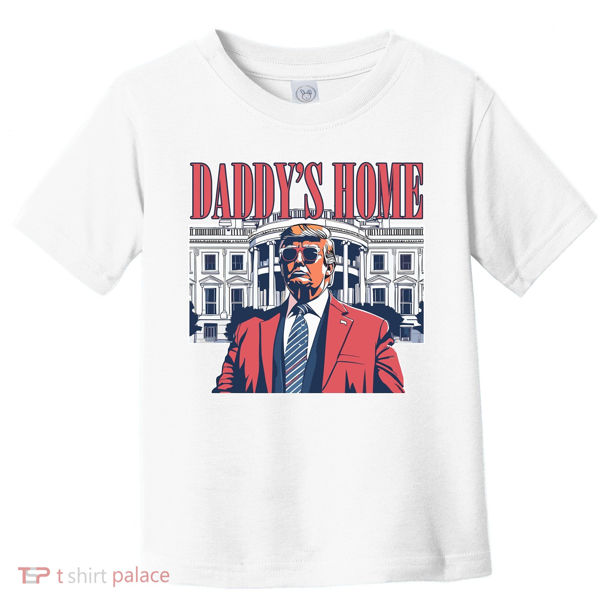 Donald Trump Daddys Home White House Toddler T-Shirt