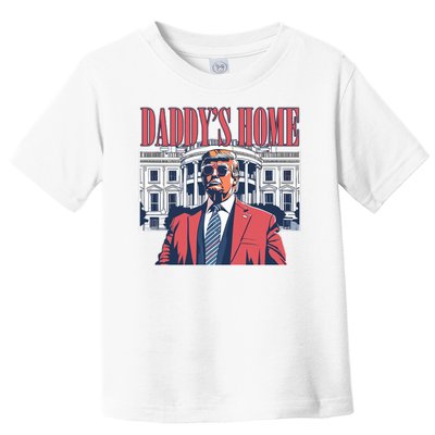 Donald Trump Daddys Home White House Toddler T-Shirt