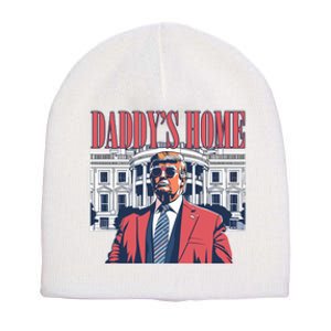 Donald Trump Daddys Home White House Short Acrylic Beanie