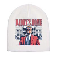 Donald Trump Daddys Home White House Short Acrylic Beanie