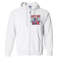 Donald Trump Daddys Home White House Full Zip Hoodie