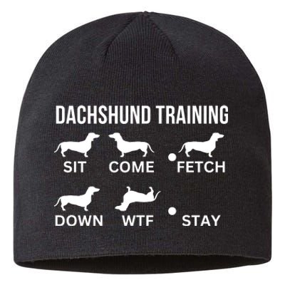 Dachshund Training Dachshund Dog Tricks Sustainable Beanie