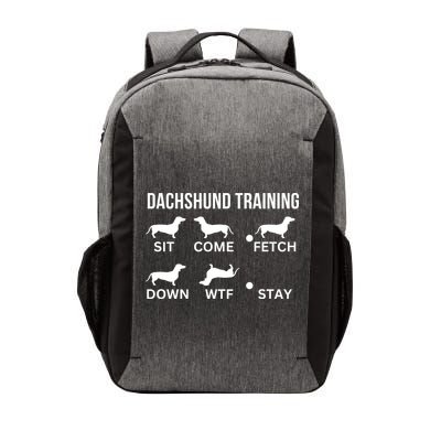 Dachshund Training Dachshund Dog Tricks Vector Backpack