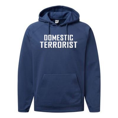 Domestic Terrorist Performance Fleece Hoodie