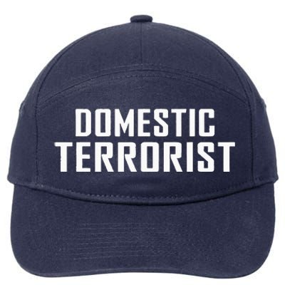 Domestic Terrorist 7-Panel Snapback Hat