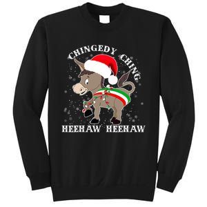 Dominick The Donkey Chingedy Ching Italian Christmas Donkey Sweatshirt