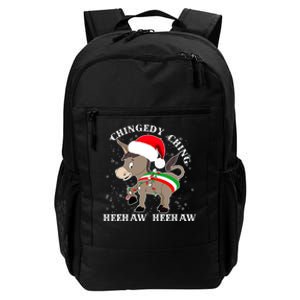 Dominick The Donkey Chingedy Ching Italian Christmas Donkey Daily Commute Backpack