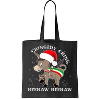 Dominick The Donkey Chingedy Ching Italian Christmas Donkey Tote Bag