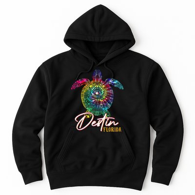 Destin Tie Dye Sea Turtle Florida Matching Family Vacation Hoodie