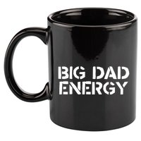 Dudedad The Dad Bod Mowing Company Big Dad Energy 11oz C Handle Ceramic Mug