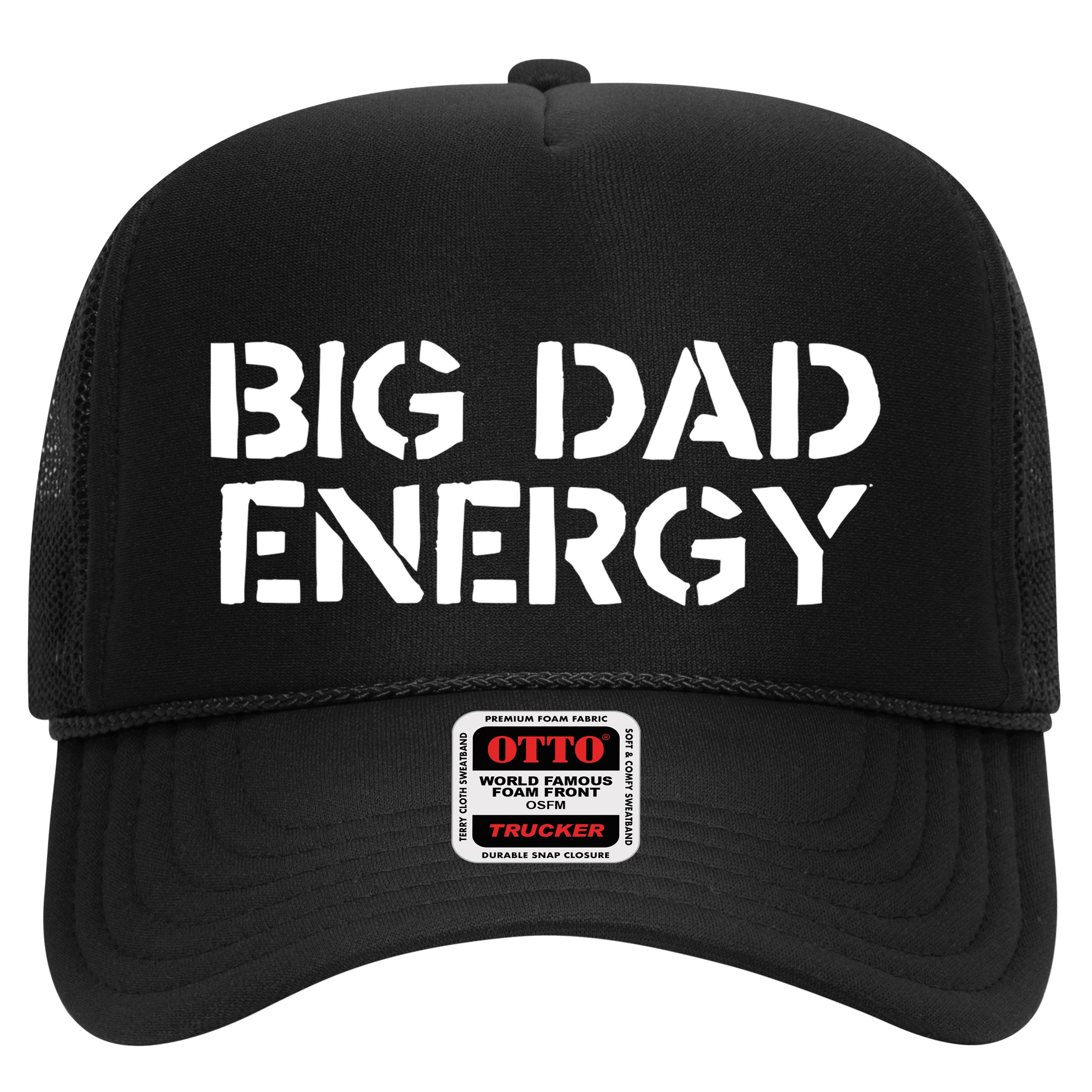 Dudedad The Dad Bod Mowing Company Big Dad Energy Hat