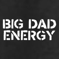 Dudedad The Dad Bod Mowing Company Big Dad Energy Golf Towel