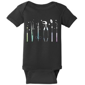 Dentist Tools Dental Assistant Technician Dentistry DDS Baby Bodysuit