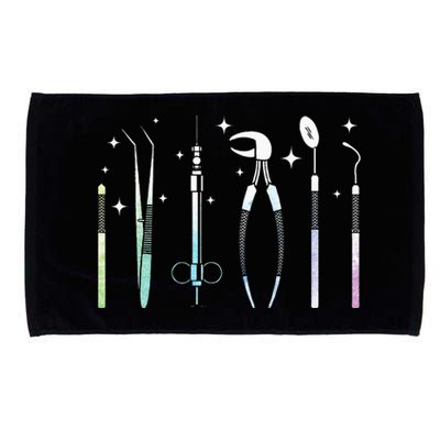 Dentist Tools Dental Assistant Technician Dentistry DDS Microfiber Hand Towel