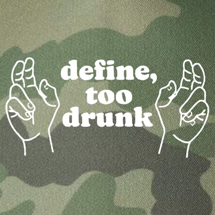 Define Too Drunk Legacy Tie Dye Trucker Hat
