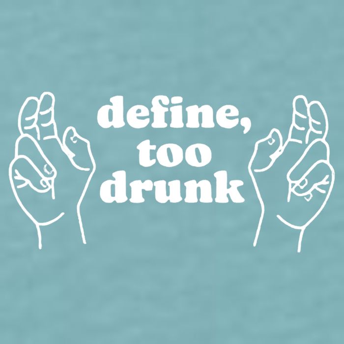 Define Too Drunk Sueded Cloud Jersey T-Shirt