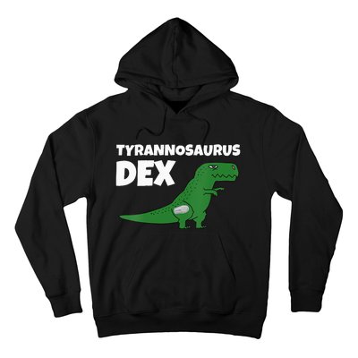 DiaBeTees Tyrannosaurus Dex Diabetes Awareness Hoodie