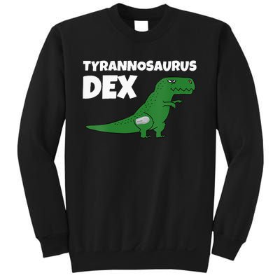 DiaBeTees Tyrannosaurus Dex Diabetes Awareness Sweatshirt