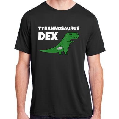 DiaBeTees Tyrannosaurus Dex Diabetes Awareness Adult ChromaSoft Performance T-Shirt