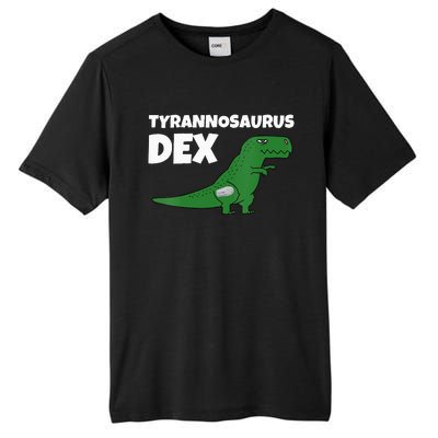 DiaBeTees Tyrannosaurus Dex Diabetes Awareness Tall Fusion ChromaSoft Performance T-Shirt