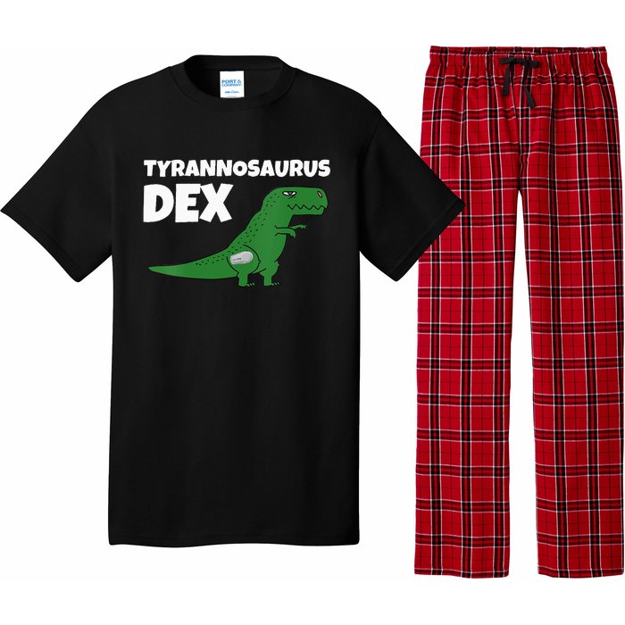 DiaBeTees Tyrannosaurus Dex Diabetes Awareness Pajama Set