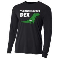 DiaBeTees Tyrannosaurus Dex Diabetes Awareness Cooling Performance Long Sleeve Crew