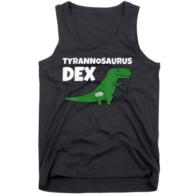 DiaBeTees Tyrannosaurus Dex Diabetes Awareness Tank Top