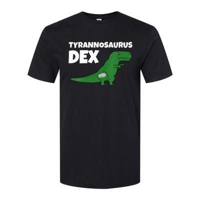 DiaBeTees Tyrannosaurus Dex Diabetes Awareness Softstyle CVC T-Shirt