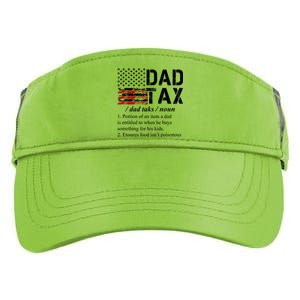 Dad Tax Definition Funny Fathers Day Adult Drive Performance Visor