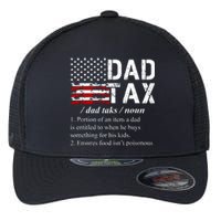 Dad Tax Definition Funny Fathers Day Flexfit Unipanel Trucker Cap