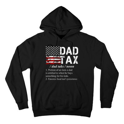 Dad Tax Definition Funny Fathers Day Hoodie