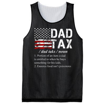 Dad Tax Definition Funny Fathers Day Mesh Reversible Basketball Jersey Tank