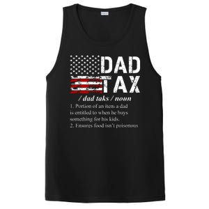 Dad Tax Definition Funny Fathers Day PosiCharge Competitor Tank