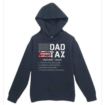 Dad Tax Definition Funny Fathers Day Urban Pullover Hoodie