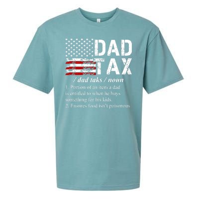 Dad Tax Definition Funny Fathers Day Sueded Cloud Jersey T-Shirt