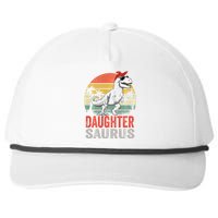 Daughtersaurus Trex Dinosaur Daughter Saurus Family Matching Long Sleeve Snapback Five-Panel Rope Hat